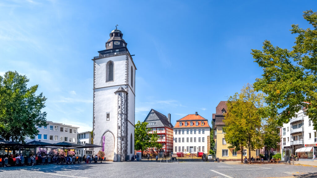 Kirchenplatz, Giessen, Hessen, Deutschland